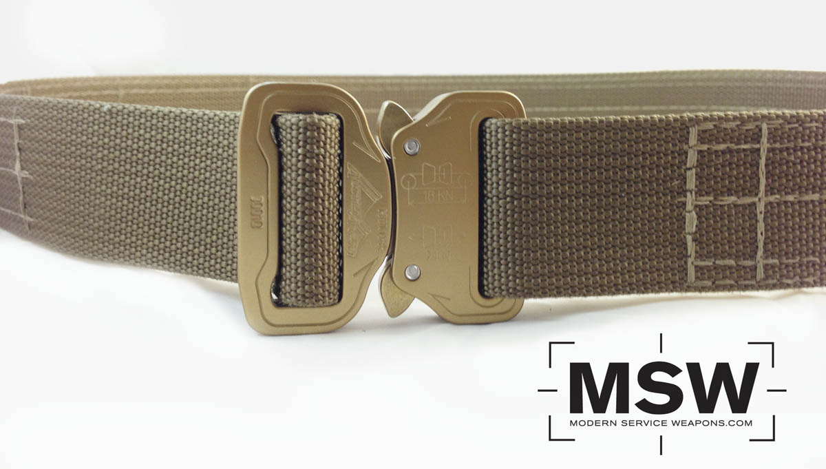 Instructor's Belt with Cobra Buckle